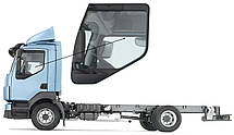 Бічне скло Volvo FE/FES 2006-2013 передніх дверей ліве