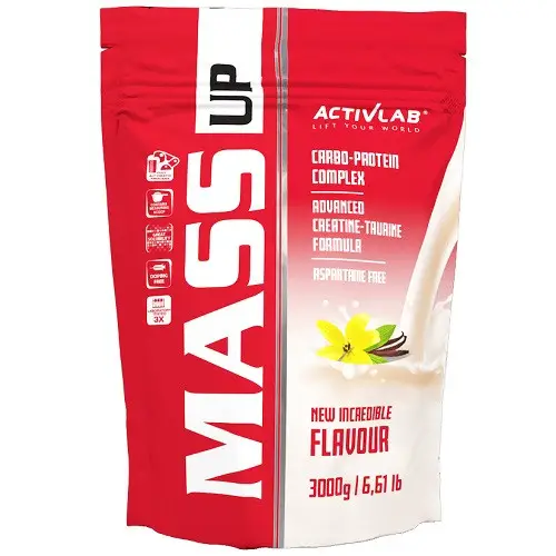 Гейнер Mass Up ActivLab 3000 грам Vanilla