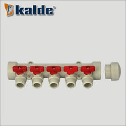 Колектор KALDE на 2 виходи поліпропілен (червоний)