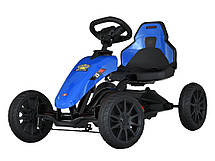 Карт дитячий педальний Bambi M 5779E-4 (ланцюговий привід, колеса EVA, ручне гальмо,до 30 кг), фото 6