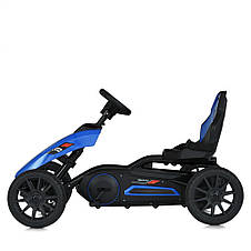 Карт дитячий педальний Bambi M 5779E-4 (ланцюговий привід, колеса EVA, ручне гальмо,до 30 кг), фото 4