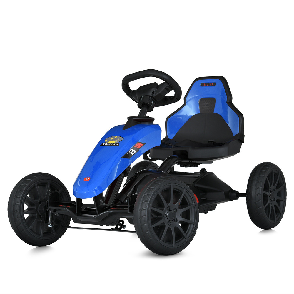 Карт дитячий педальний Bambi M 5779E-4 (ланцюговий привід, колеса EVA, ручне гальмо,до 30 кг)