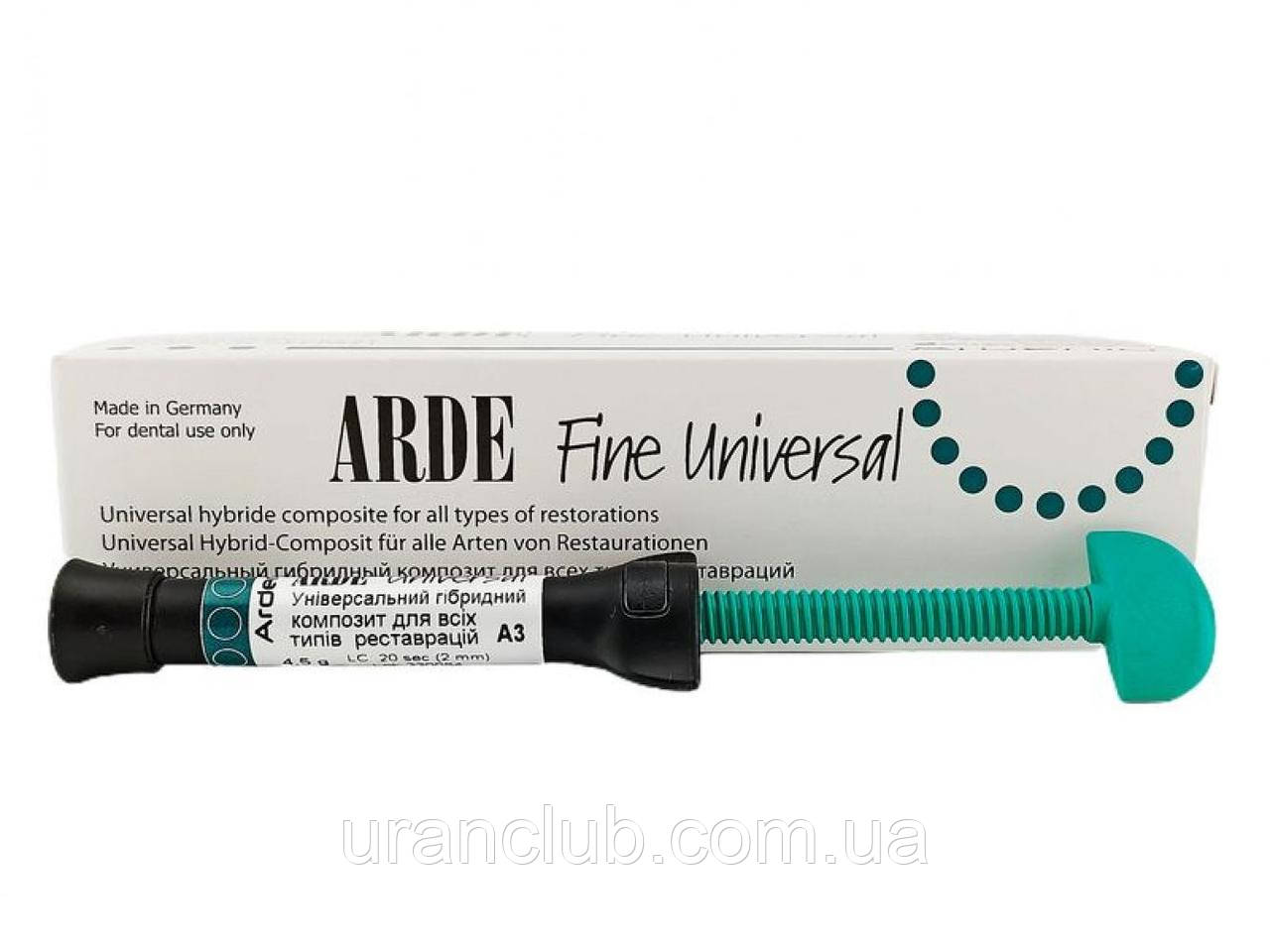Arde Fine Universal Арде Файн Універсал 4 гр. світлотвердільний, рентгеноконтрастний, композитний матеріал