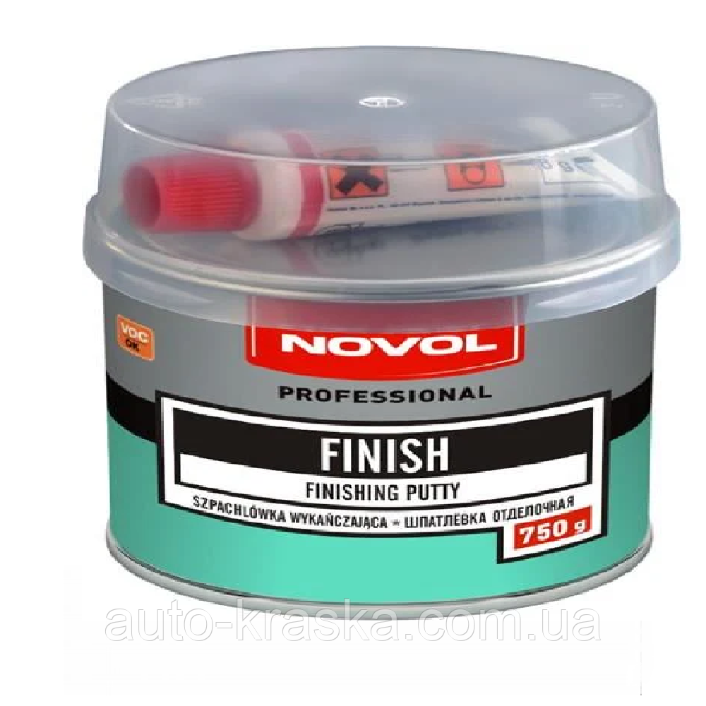 Шпатківниця NOVOL оздоблювальна "FINISH" 0.75 кг.