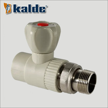 Кран Kalde 25х3/4" радіаторний прямий, фото 1