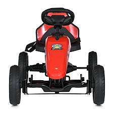 Карт дитячий педальний Bambi M 5779E-3 (ланцюговий привід, колеса EVA, ручне гальмо,до 30 кг), фото 3