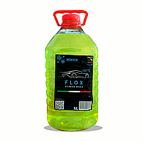 Омивач скла зимовий аромат "Лимон" -22С, 5 літрів  ТМ FLOX (99-790-13) (упаковка 4 шт)