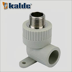 Кут монтажний Kalde 20х1/2" НР поліпропіленовий