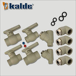 Набір для підключення котла Kalde 8 кутовий
