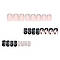 Новорічні матові накладні нігті 24 шт. + клей для нігтів, форма-мигдаль для манікюру - Різдвяні, фото 3