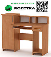 Стіл комп'ютерний пі пі-2 вільха Компаніт (118х60х96 см). Доставка на точку видачі Rozetka БЕЗКОШТОВНА