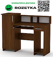 Стіл комп'ютерний пі пі-2 горіх екко Компаніт (118х60х96 см). Доставка на точку видачі Rozetka БЕЗКОШТОВНА