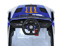Дитячий електромобіль машина Volkswagen Polo M 5819EBLR-4 (MP3, USB, мотори 4x25W, акум.12V9AH), фото 6
