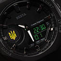 Чоловічий тактичний годинник Besta Jocker UA (Чорний), фото 7