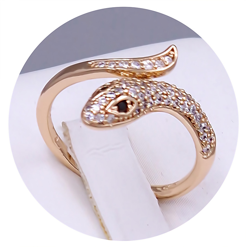 Каблучка XР. Позолота 18К. Камені: циркон. Є: 16р