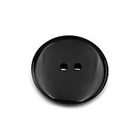 Ґудзики пластикові сорочкові Ø-12,5мм, колір Чорний 1000шт.