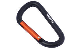 Карабін Munkees 3208 D, алюмінієвий, 8 мм x 80 мм, легкий сувенірний