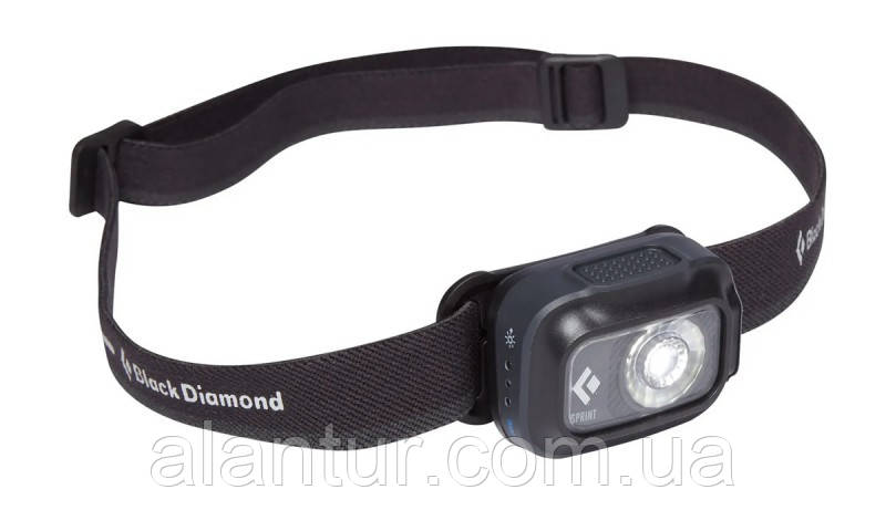 Ліхтар Black Diamond Sprint 225 Графіт, налобний, водостійкий, 225 люмен, компактний дизайн, фото 1