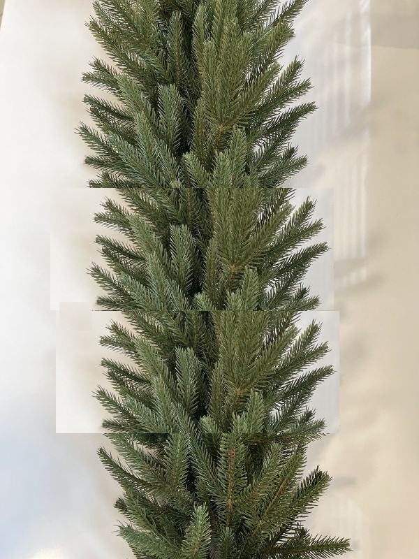 Штучна хвойна густа гірлянда Казка лита (Зелена) 200 см