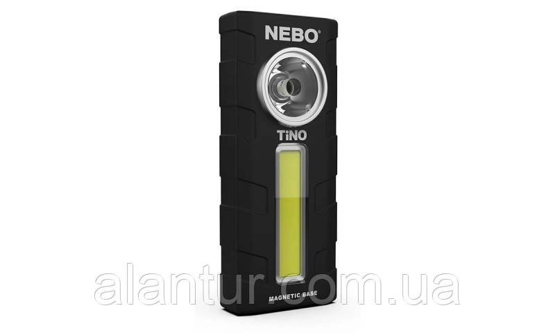 Ліхтар Nebo TiNO 250/300 люмен, компактний, з кліпсою та магнітом, LED, фото 1