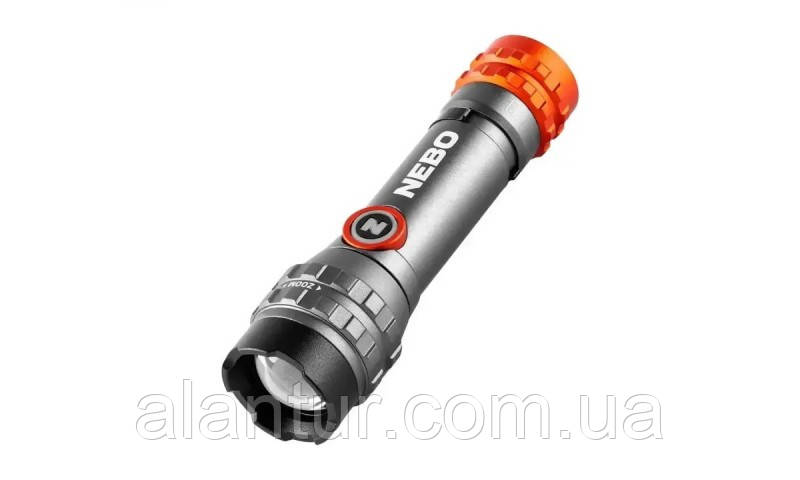 Ліхтар Nebo Davinci 450L Flex, 450 люмен, USB зарядка, водо- і ударостійкий, фото 1