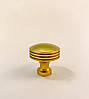 Ручка-кнопка F-Retro сучасна класика OL-M101-00 BRASS GOLD матове золото, фото 5