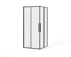 Скляна душова кабіна AVKO Glass RDR42,190х90х90 Black