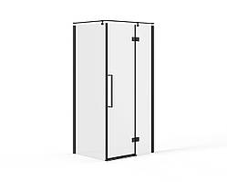Скляна душова кабіна AVKO Glass  S237R, 90х90х190 Black