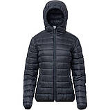 Пухова куртка Turbat Trek Wms для жінок, легка, водовідштовхувальна, комфорт від -5 до +10°C, чорна, S, фото 2