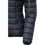 Пухова куртка Turbat Trek Wms для жінок, легка, водовідштовхувальна, комфорт від -5 до +10°C, чорна, S, фото 6