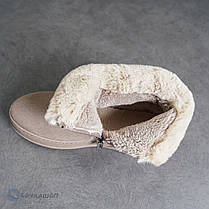 Жіночі зимові уги кавового кольору, фото 2