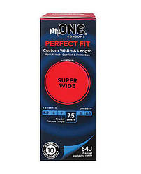 Презервативи MyONE Super Wide 10 шт., картонна коробка