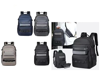 Рюкзак спортивний шкільний міський 47*33 см на блискавці з бананкою в різних кольорах Zhenya