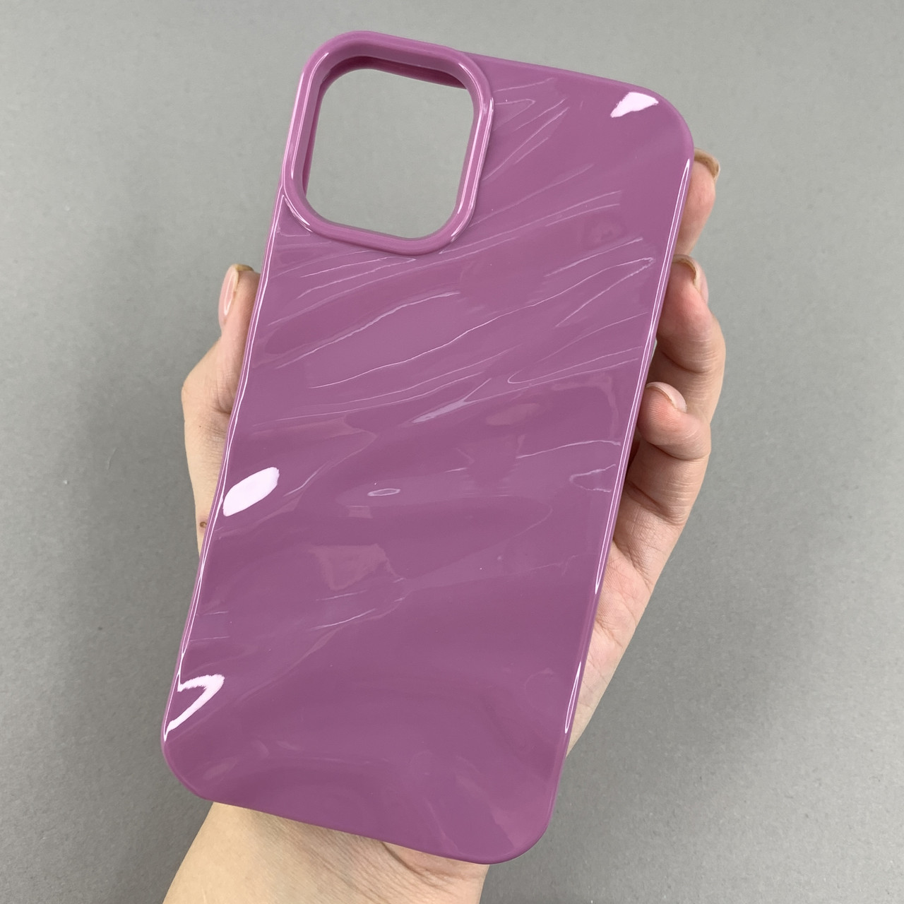 Чохол для Apple iPhone 11 силіконовий рельєфний чохол на телефон айфон 11 чорничний q01t