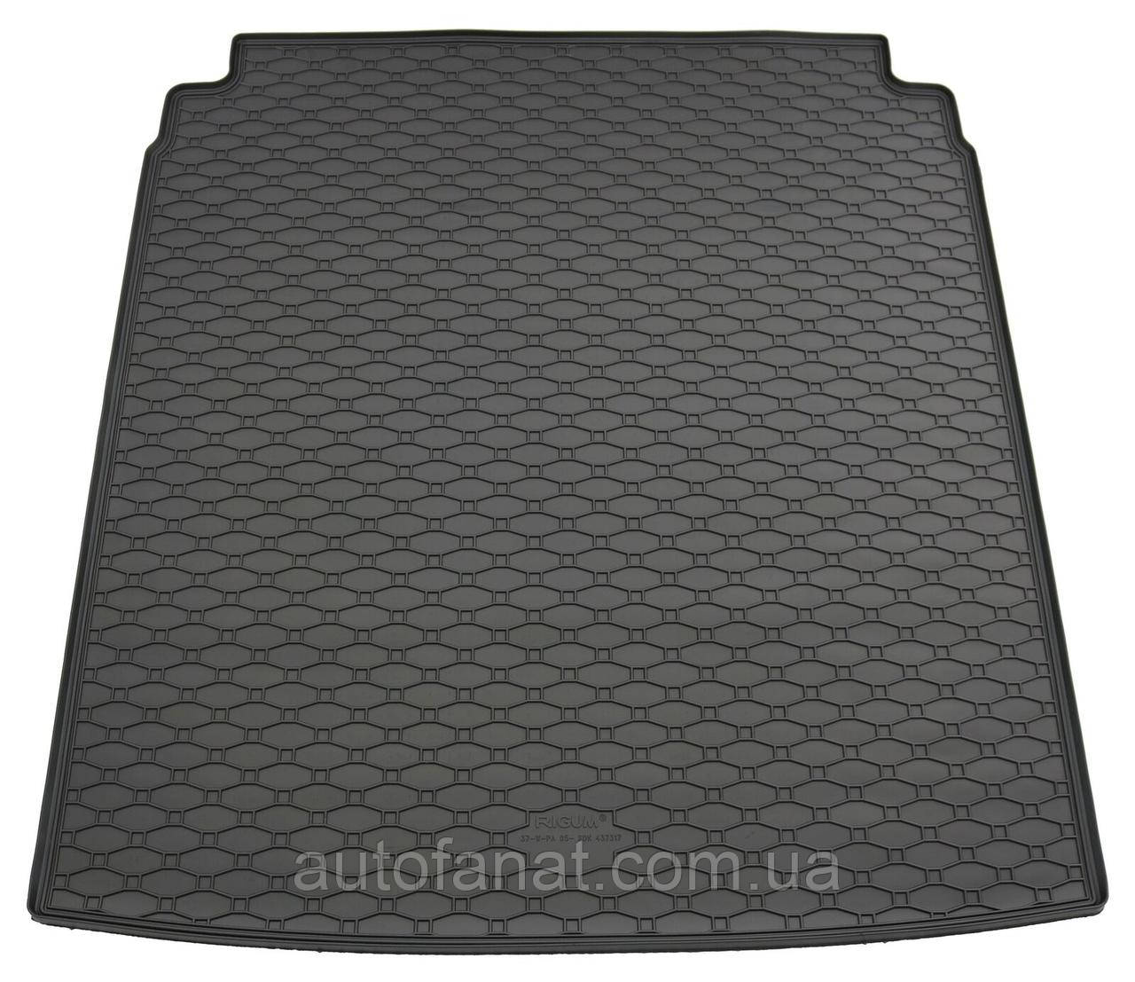Килимок у багажник VW Passat (B6) 2005-2010 / (B7) 2010-2015 Седан, гумовий Rigum Чехія (437317)