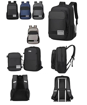 Рюкзак спортивний шкільний міський 51*33 см на блискавці з сумкою в різних кольорах Zhenya