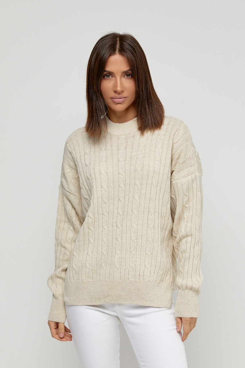 Светр Жіночий Вовняний Оверсайз 44-50 (мас 630), фото 1