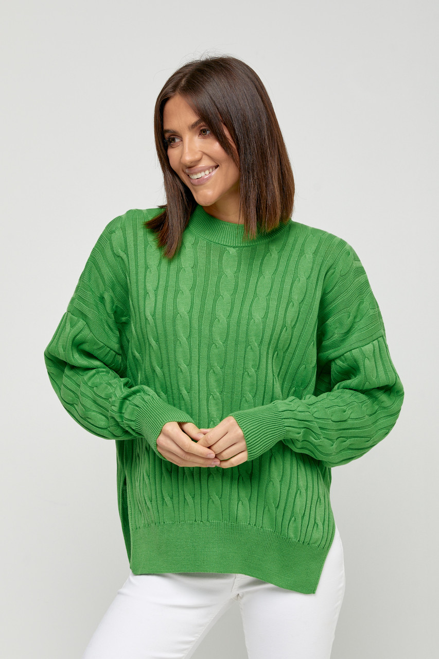 Светр Жіночий Вовняний Оверсайз 44-50 (мас 630), фото 1