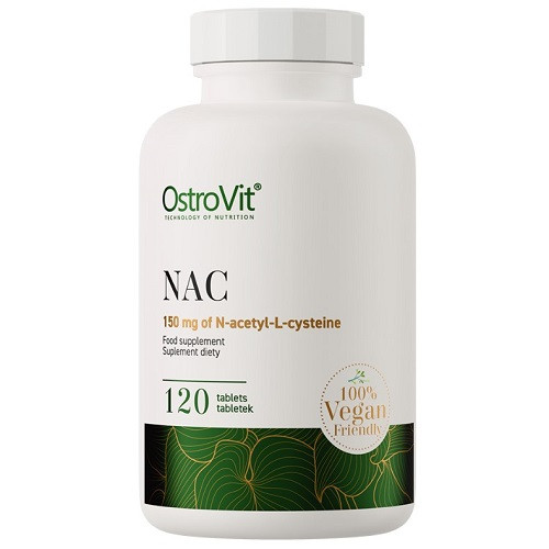 Активне довголіття OstroVit NAC 150 mg Vege (120 таблеток.), фото 1