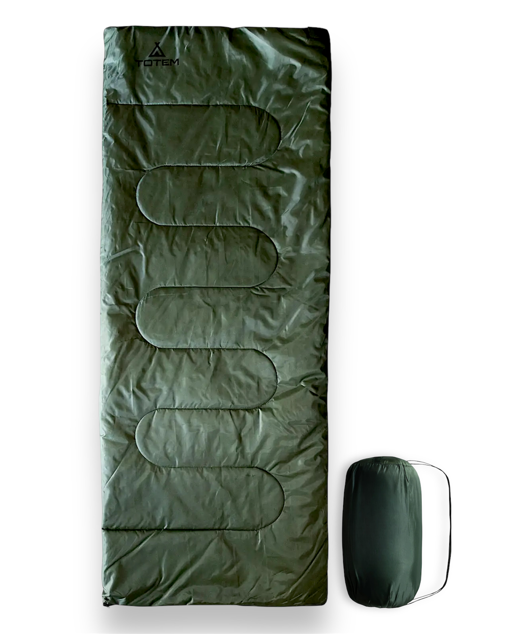 Спальний мішок ковдра літній Totem Woodcock 190x73см лівий, хакі, фото 1