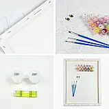 Картина за номерами ПРЕМІУМ "Жовтневий парк" з лаком розміром 40х50 см, фото 2