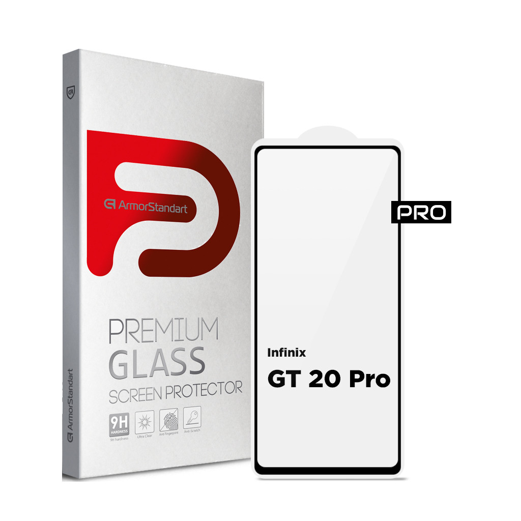 Захисне скло ArmorStandart Pro для Infinix GT 20 Pro Black (ARM77782)