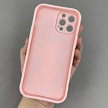 Чохол для Apple iPhone 12 Pro Max чохол з об'ємним ведмедиком на телефон айфон 12 про макс рожевий q01e, фото 2