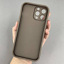 Чохол для Apple iPhone 13 Pro Max чохол з об'ємним ведмедиком на телефон айфон 13 про макс коричневий q01e, фото 2