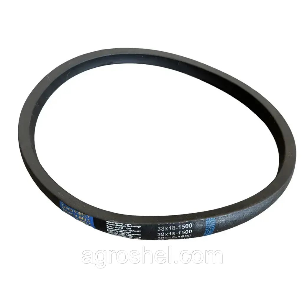 Ремінь 38х18-1500 варіатора мотовіл ДОН-1500, фото 1