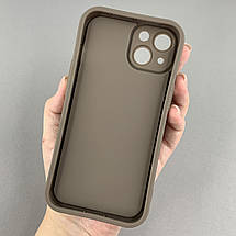 Чохол для Apple iPhone 14 чохол з об'ємним ведмедиком на телефон айфон 14 коричневий q01e, фото 2