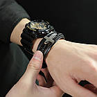 Браслет чоловічий шкіряний Secret Cross Silver, фото 6