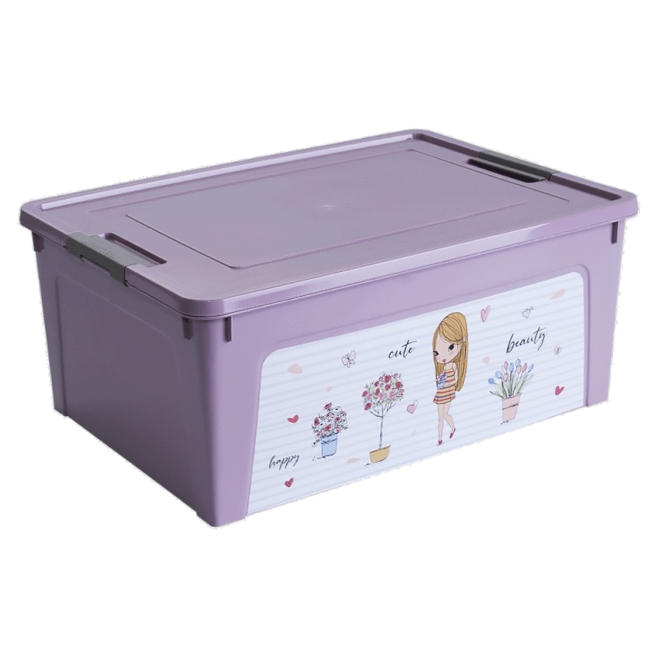 Органайзер 7.9л Smart Box з декором (фрезія дівчата) Алеана А170136-91