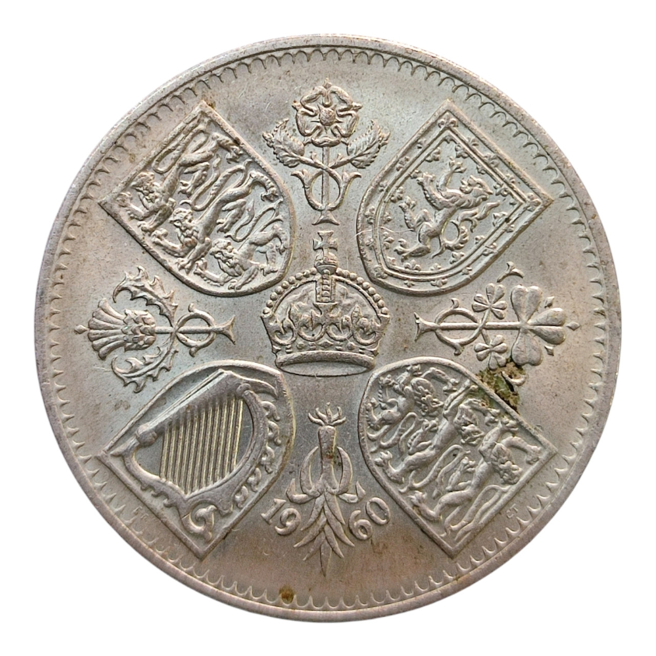 Велика Британія 5 шилінгiв, 1960 Британська виставка в Нью-Йорку