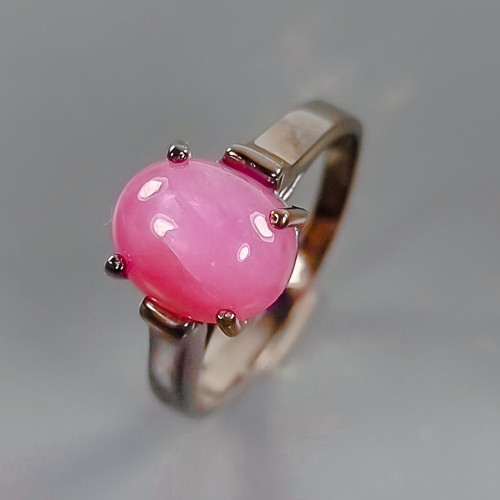 Рубін срібна каблучка, 2445КР